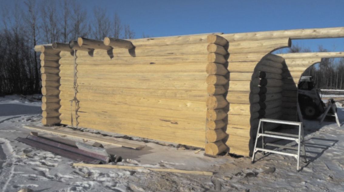 The Trapper Acadian Log Homes